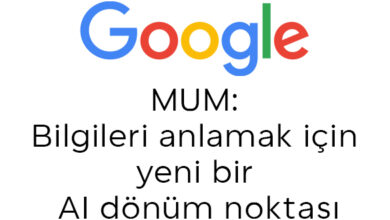 MUM: Google'ın Son Yapay Zekâ Modeli