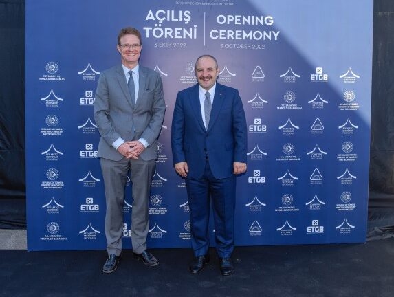 Sanayi ve Teknoloji Bakanı Mustafa Varank ile Avrupa Birliği Türkiye Delegasyonu Başkanı Büyükelçi Nikolaus Meyer-Landrut ETİM